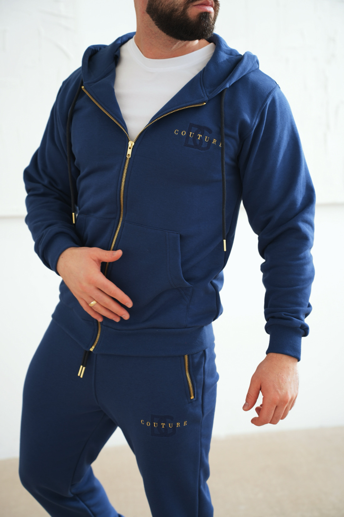 BLUZA MĘSKA BG FAR - GRANAT - obrazek 2