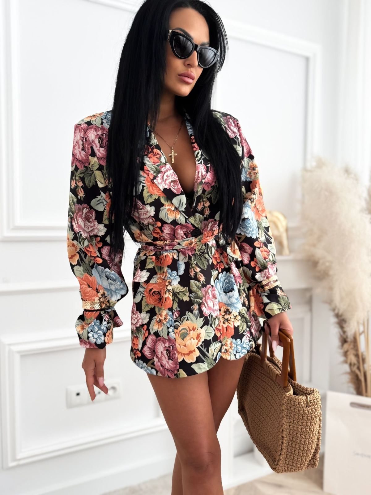 MARYNARKA FLORENCE - CZARNA